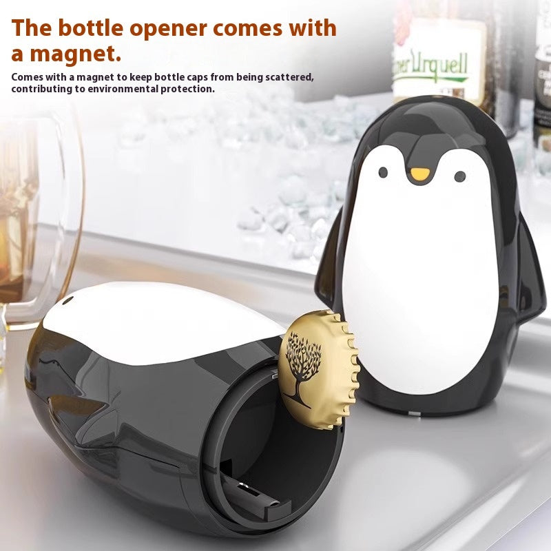 New Penguin Bottle Opener Home Creative Lid Opener