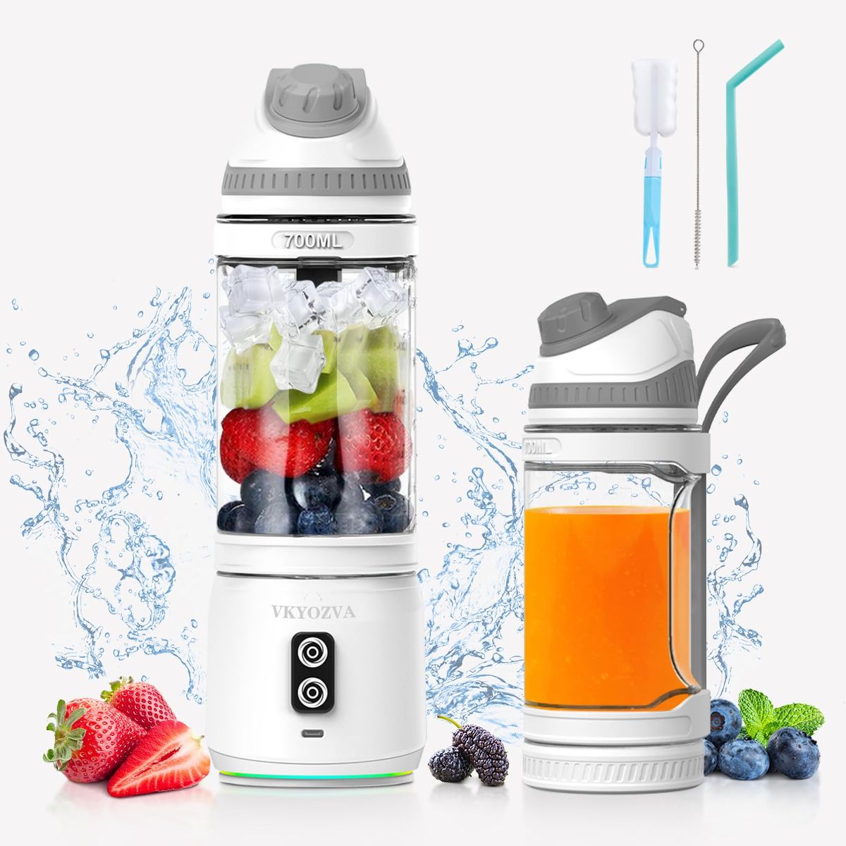 4/10 Blades Electric Portable Blender (350ML)