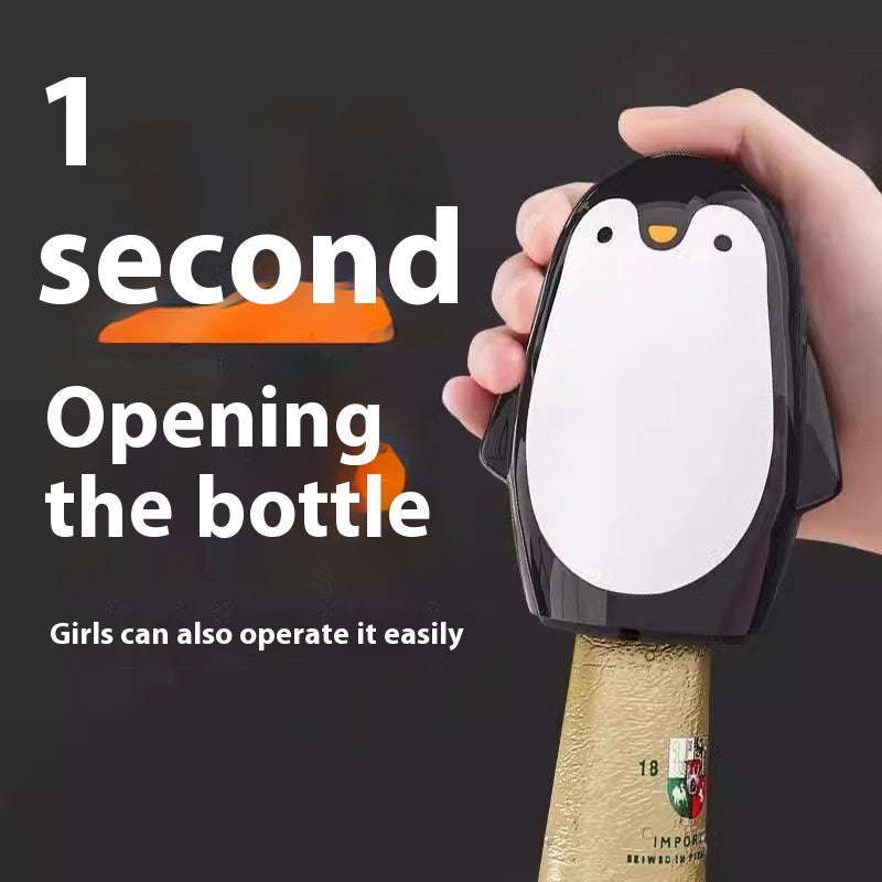New Penguin Bottle Opener Home Creative Lid Opener
